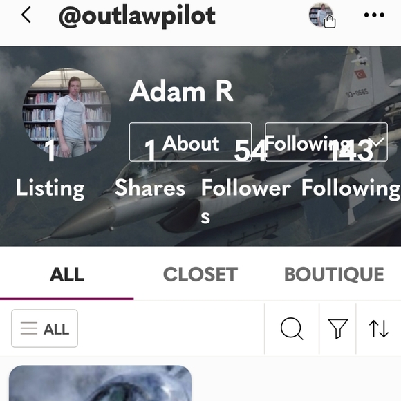 My son Adam just started his Poshmark Closet, and some of my Pff's are following - Picture 2 of 8